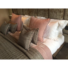 Load image into Gallery viewer, Pure Linen Bed Sets - hemstitched with hand embroidery, satin stitched and plain linen sets