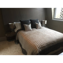 Load image into Gallery viewer, Pure Linen Bed Sets - hemstitched with hand embroidery, satin stitched and plain linen sets