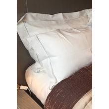 Load image into Gallery viewer, Pure Linen Bed Sets - hemstitched with hand embroidery, satin stitched and plain linen sets